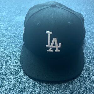 LA Dodgers Black Cap